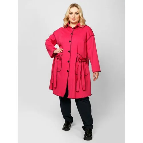 Пальто Artessa, размер 48/50, розовый