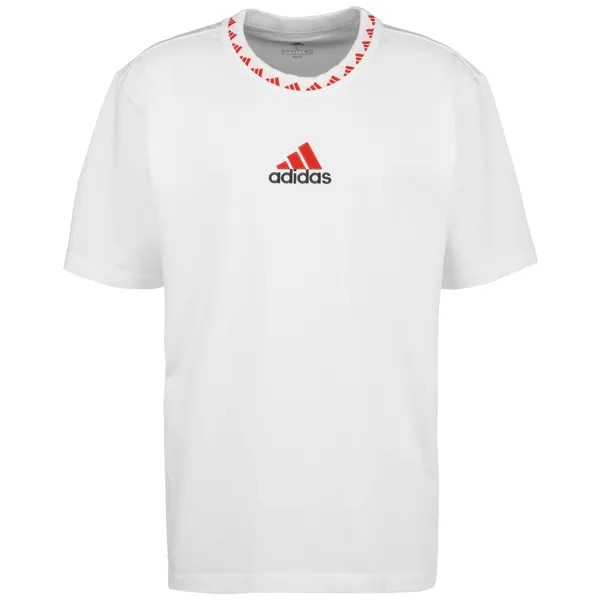 Рубашка adidas Performance T Shirt FC Bayern München Icon, белый