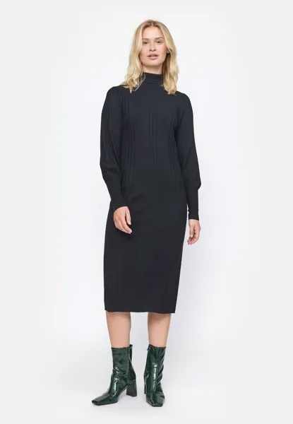 Платье Soft Rebels MORGAN ROLLNECK, черный