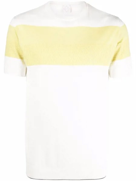 Pal Zileri stripe-print T-shirt