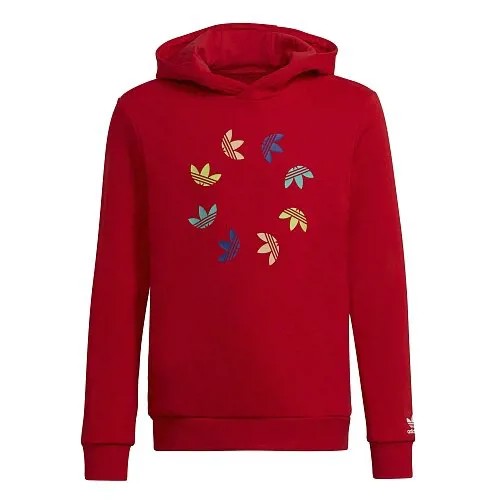 Худи/adidas/HE4778/красный/164