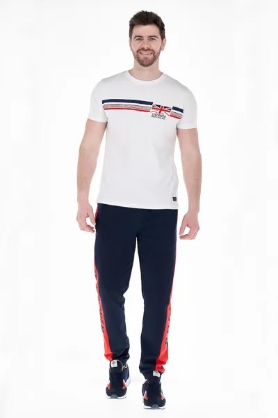 Спортивные брюки с логотипом Lee Cooper, красный