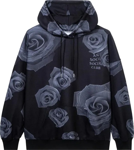 Худи Anti Social Social Club Petal To The Floor Hoodie 'Black', черный