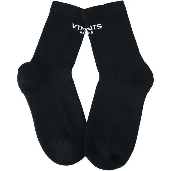 Черные носки с логотипом