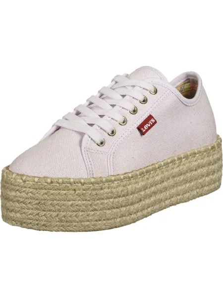 Кроссовки на шнуровке Levi´s, цвет lilac