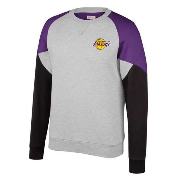 Свитер Mitchell & ness la Lakers Trade Block People Mitchell And Ness, серый