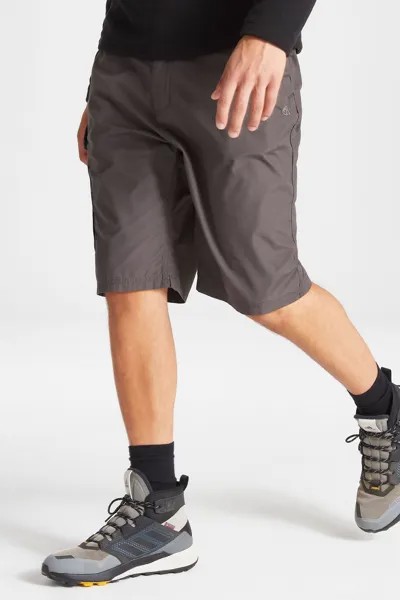 Серые длинные шорты Kiwi Craghoppers, серый