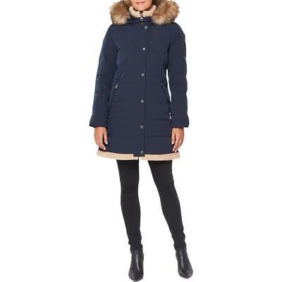Женская куртка-пуховик на подкладке из овчины Vince Camuto для холодной погоды BHFO 4479