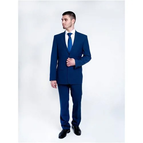 Мужской костюм Valenti классический синий 48-182