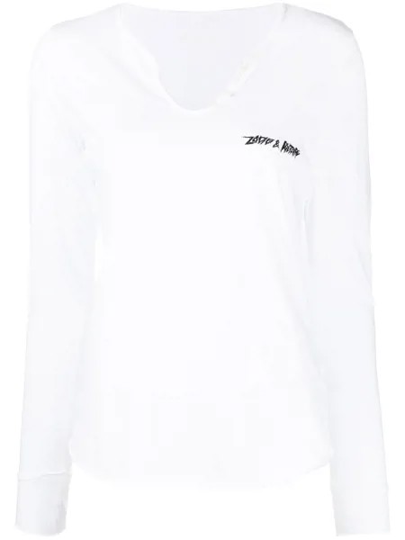 Zadig&Voltaire футболка с графичным принтом