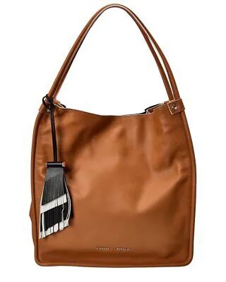 Женская кожаная сумка-тоут среднего размера Proenza Schouler, коричневая