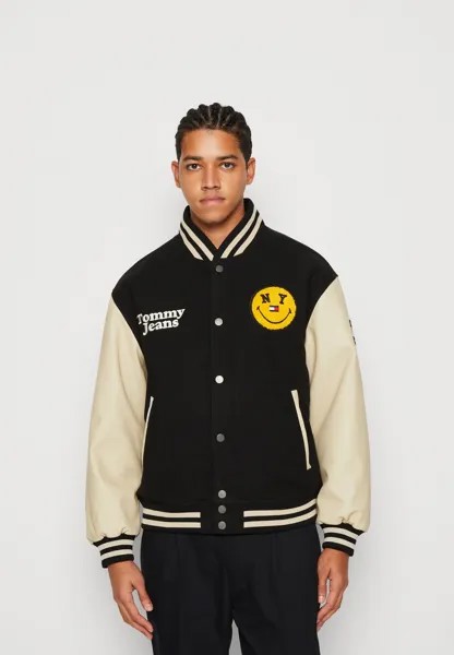 Куртка бомбер Tommy Jeans, черный