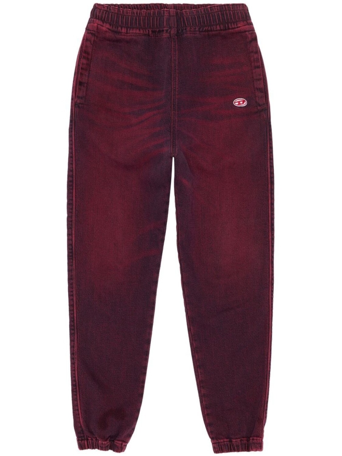 Diesel зауженные джинсы Lunar New Year Capsule, красный