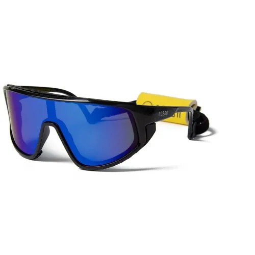 Солнцезащитные очки OCEAN OCEAN WaterKilly Black / Revo Blue Polarized lenses, черный, синий