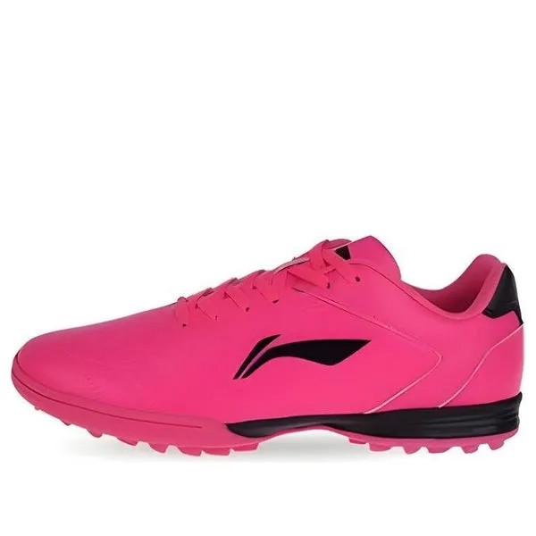 Кроссовки Li-Ning Training Soccer Shoes TF 'Pink Black', розовый