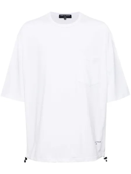 Comme des Garçons Homme футболка из хлопка с логотипом, белый