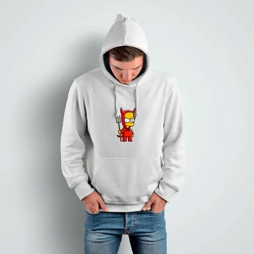 Худи Us Basic, размер 2XL, , белый