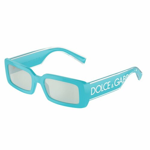 Солнцезащитные очки DOLCE & GABBANA DG 6187 334665, бирюзовый