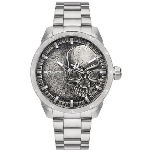 Наручные часы Police Мужские часы Police PL.15715JS_78M, серый, серебряный