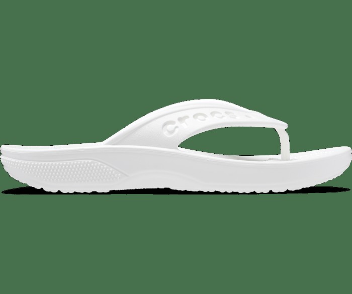 Шлепанцы Baya II Crocs мужские, цвет White