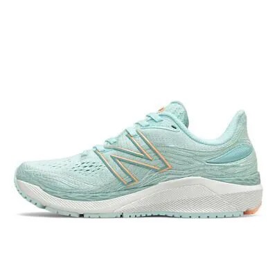 Женские кроссовки New Balance X 860 V12, синий/светлый манго, 7 B Medium США