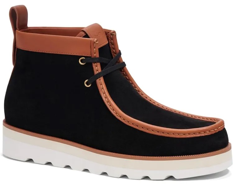 Ботинки COACH Suede Chukka Boot, черный