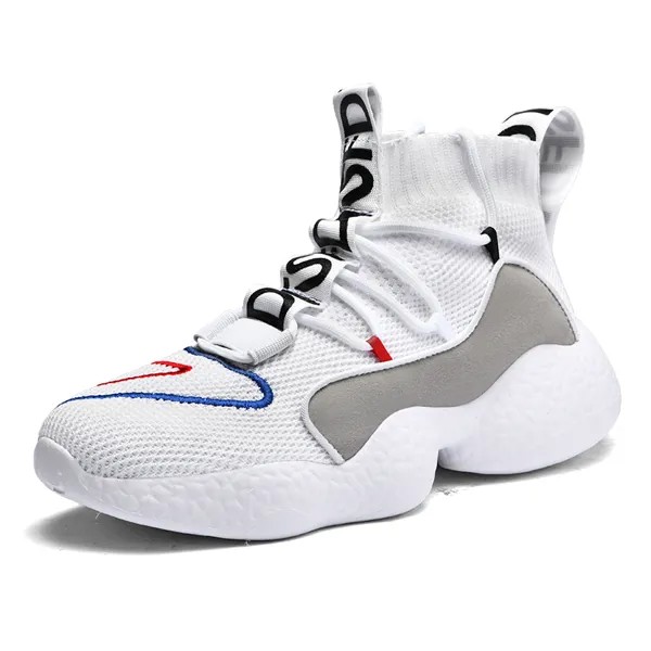 Спортивная обувь для мужчин кроссовки, камуфляжные носки, обувь, спортивная обувь, женская дышащая обувь для бега и тренировок, сетчатая обу...