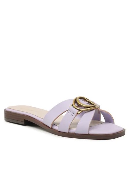 Шлепанцы Symo Made In Italy FL6SYM LEA19  Guess Фиолетовый 37 EU