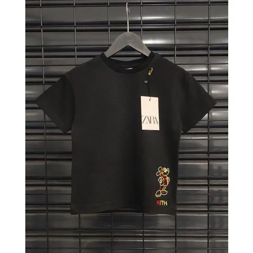 Детская футболка черная Zara 98