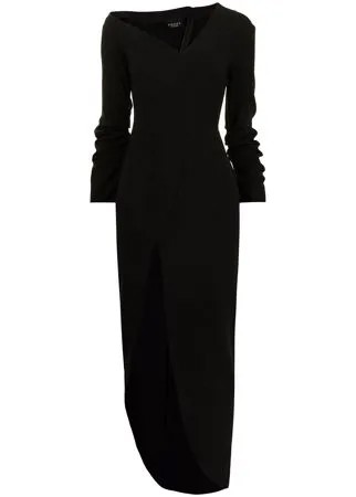 A.W.A.K.E. Mode платье асимметричного кроя с длинными рукавами