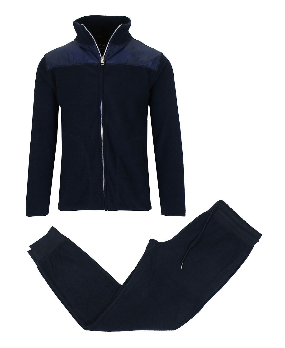 Мужской свитер jogger polar fleece matching, комплект из 2 предметов Galaxy By Harvic, синий