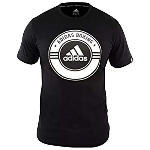 Футболка adidas, размер 164, черный