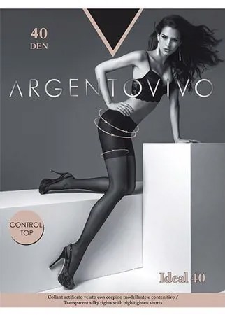 Колготки Argentovivo Ideal, 40 den, размер 3-M, nero (черный)