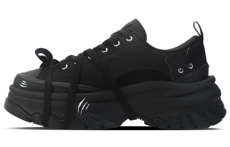 Кроссовки FILA Lava Lifestyle Shoes Women's Low-top Black, черный