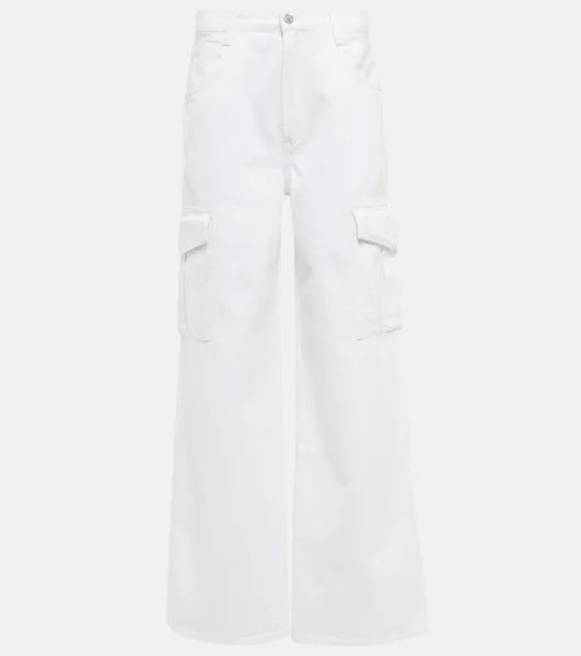 Джинсовые брюки карго Minka AGOLDE, белый