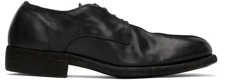 Черные дерби 992 Guidi, цвет Black