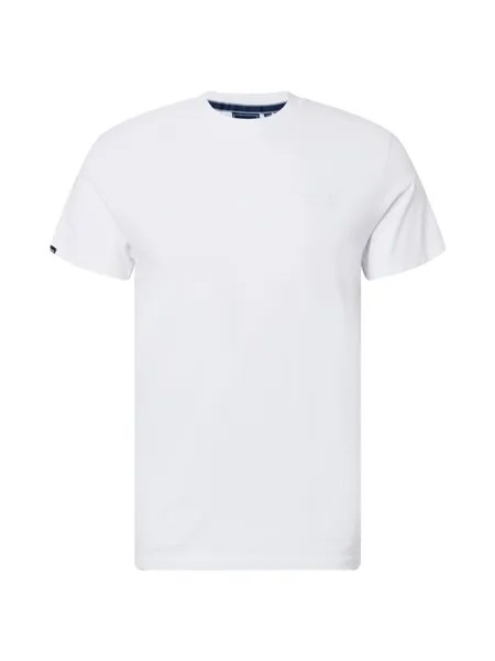 Зауженная футболка Superdry, белый