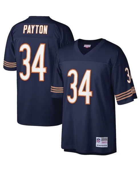 Футболка Mitchell & Ness Men's Walter Payton Navy Chicago Bears, темно-синий