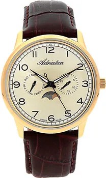 Швейцарские наручные  мужские часы Adriatica 8243.1221QF. Коллекция Multifunction
