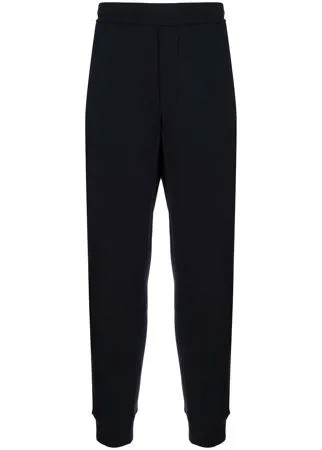 Emporio Armani спортивные брюки прямого кроя с лампасами