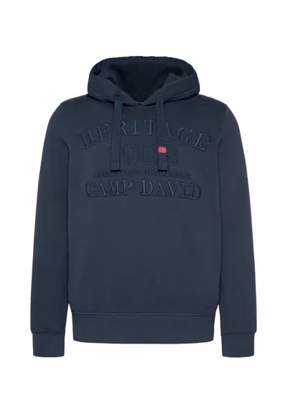 Толстовка CAMP DAVID Hoodie 'The Craftsmen', темно-синий