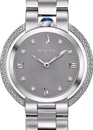 Японские наручные  женские часы Bulova 96R219. Коллекция Rubaiyat