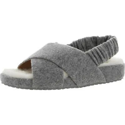 Cole Haan Womens Mojave Criss-Cross Wool Slingback Тапочки BHFO 5491