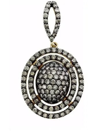 Подвеска с 132 бриллиантами из жёлтого золота PL1359-2002 Sargon Jewelry