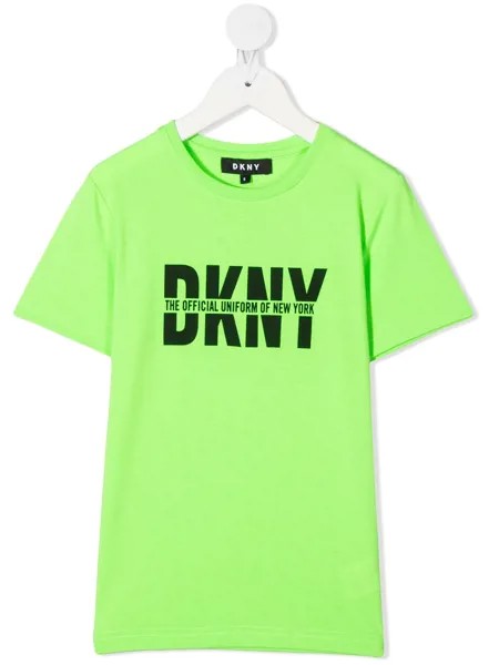 Dkny Kids футболка с логотипом