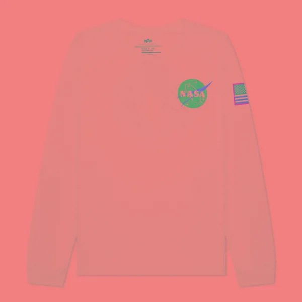 Мужской лонгслив Alpha Industries NASA Space Shuttle