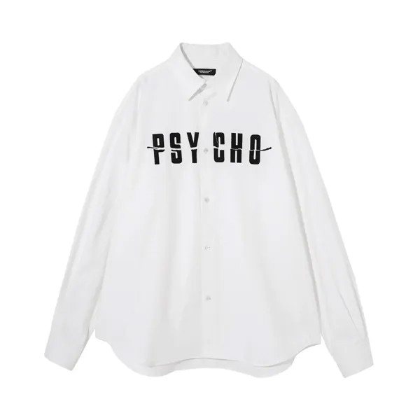 Рубашка на пуговицах Undercover Psycho, белая