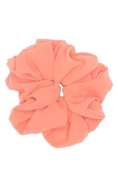 БП. Nordstrom коралловый розовый оранжевый шифоновая резинка для волос большого размера, летняя милая резинка для волос
