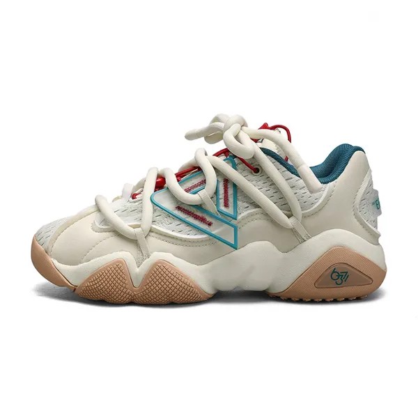Кроссовки PEAK State Pole 6371 Lifestyle Shoes Women's Low-top Milky Jade Color, цвет Milky jade color