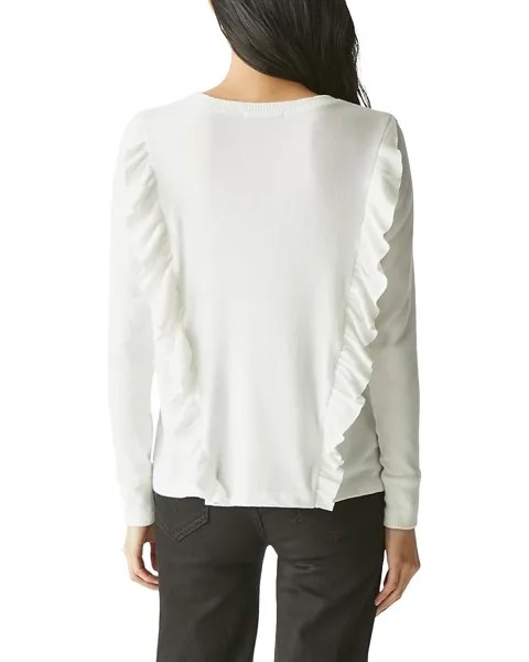 Топ Michael Stars Kristi Ruffle Top, цвет Chalk